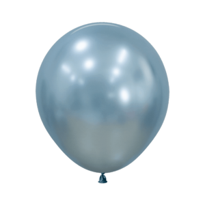 Bioloons Rundballon Arktis-Blau seidenmatt (45cm) - 100% Naturlatex