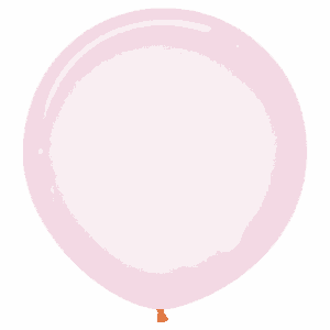 Bioloons Riesenballon Kristall Rosa (60cm) - für Dekorationen