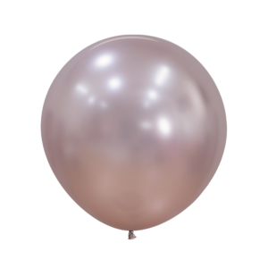 Bioloons Riesenballon Rosa Blüte seidenmatt (60cm) - 100% Naturlatex