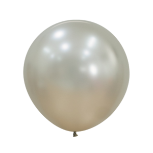 Bioloons Riesenballon Creme Perle seidenmatt (60cm) - TÜV-zertifizierte Qualität