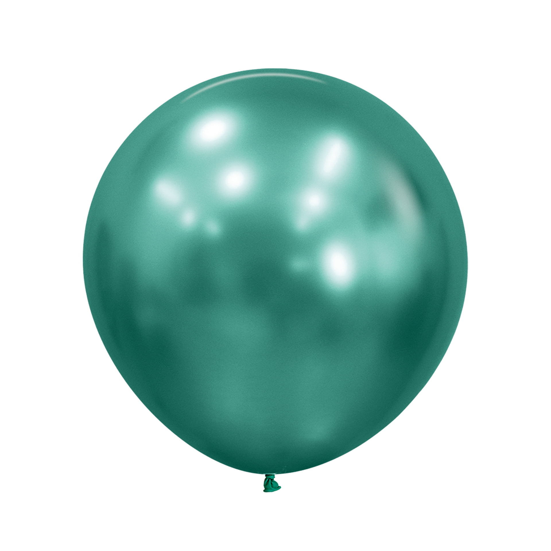 Bioloons Riesenballon Chromglanz Aurora Grün (60cm) - biologisch abbaubar