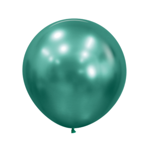 Bioloons Riesenballon Chromglanz Aurora Grün (60cm) - biologisch abbaubar