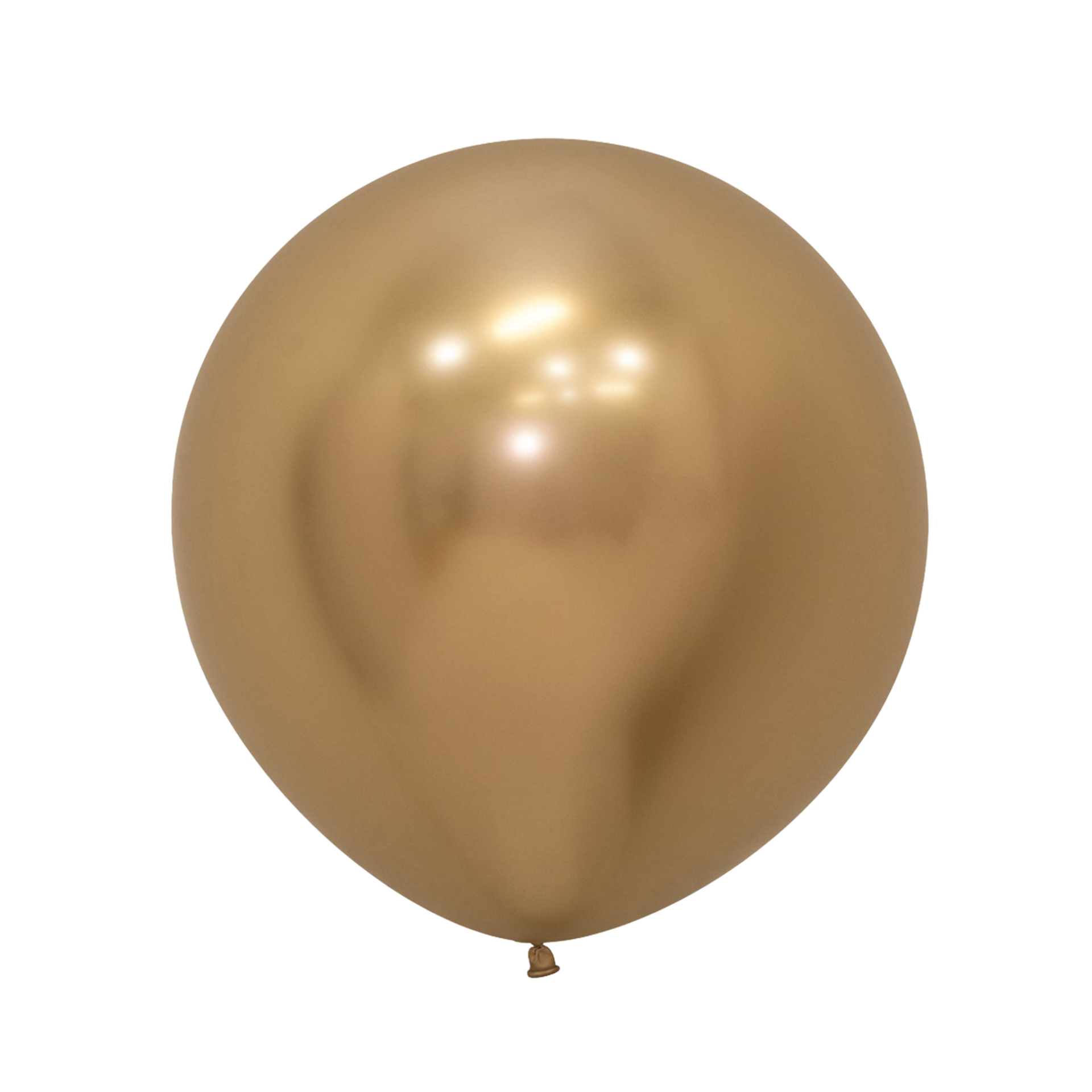 Bioloons® Riesen-Luftballon 60cm Chromglanz Gold