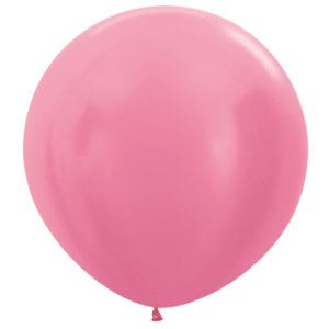 Bioloons Riesenballon Samt Pink (90cm) - TÜV-zertifizierte Qualität