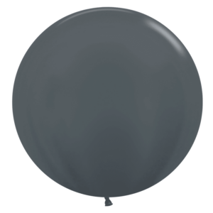 Bioloons Riesenballon Graphit Metallic (90cm) - TÜV-zertifizierte Qualität