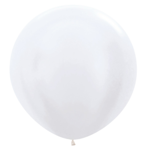 Bioloons® Riesen-Luftballon 90cm Samt Weiß