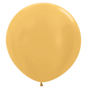 Bioloons® Riesen-Luftballon 90cm Gold Metallic