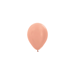 Bioloons® Mini-Luftballon 12cm Roségold Metallic