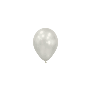 Bioloons Mini-Ballon Weiße Auster seidenmatt (12.5cm) - biologisch abbaubar