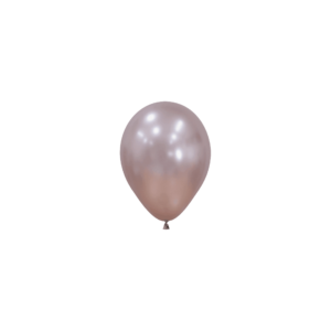 Bioloons Mini-Ballon Rosa Blüte seidenmatt (12.5cm) - 100% Naturlatex