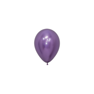 Bioloons® Mini-Luftballon 12cm Chromglanz Violett
