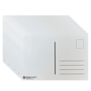 Karte für Luftballon-Flugwettbewerb, 25 Stück