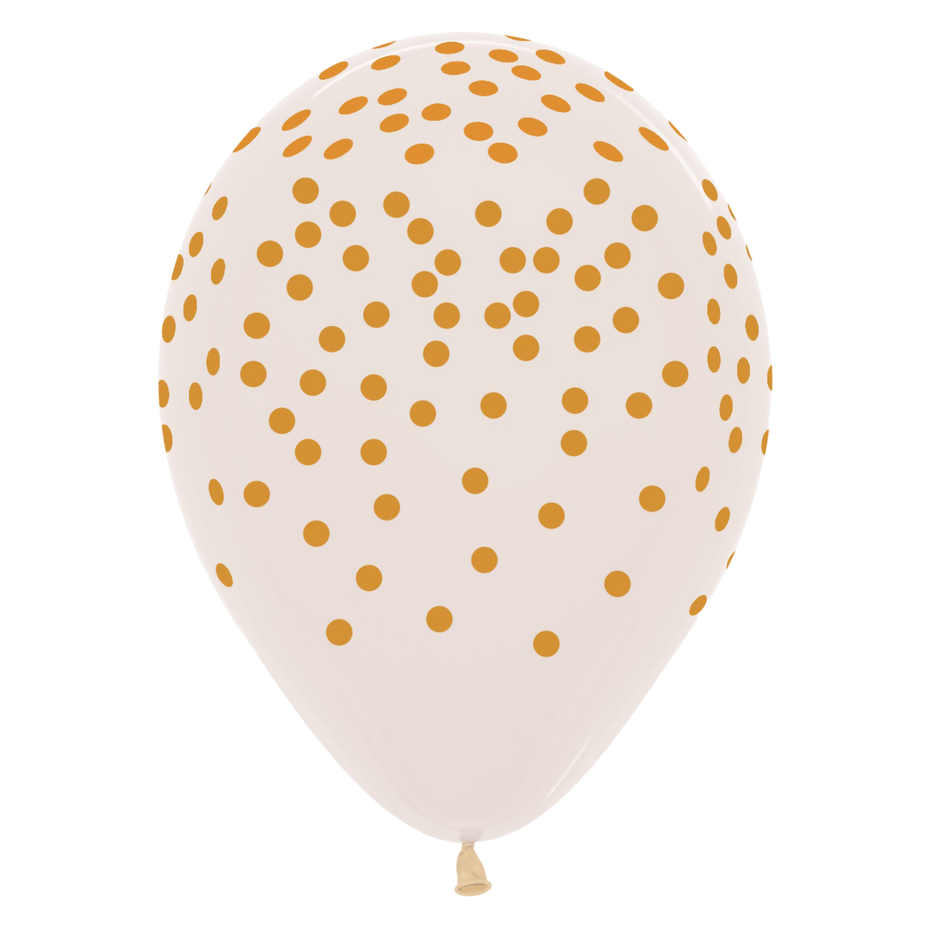 Bioloons Rundballon Kristallklar Konfetti (30cm) – ideal für Dekoration - Nachhaltige Deko