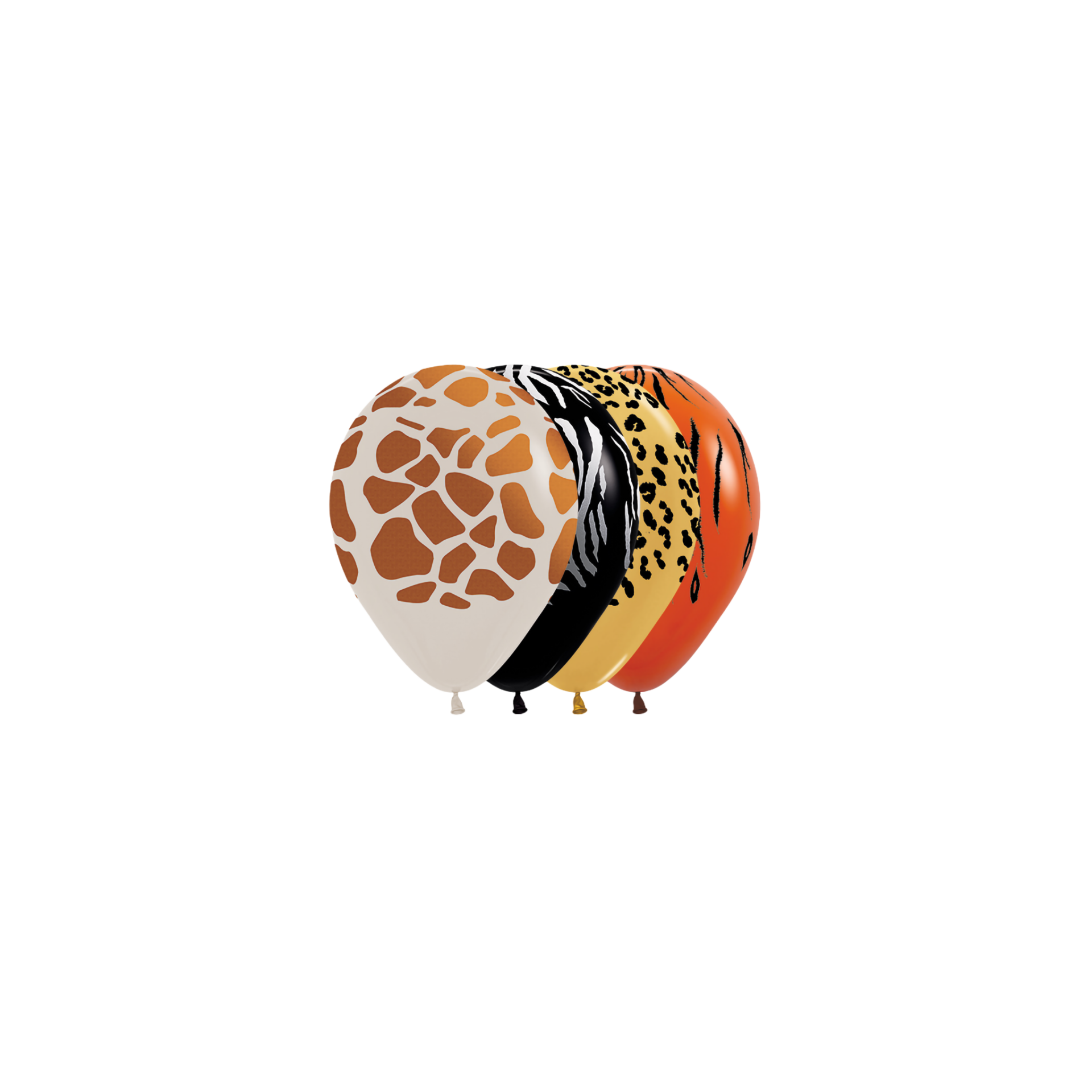 Bioloons Mini-Ballon bunt sortiert Tiere