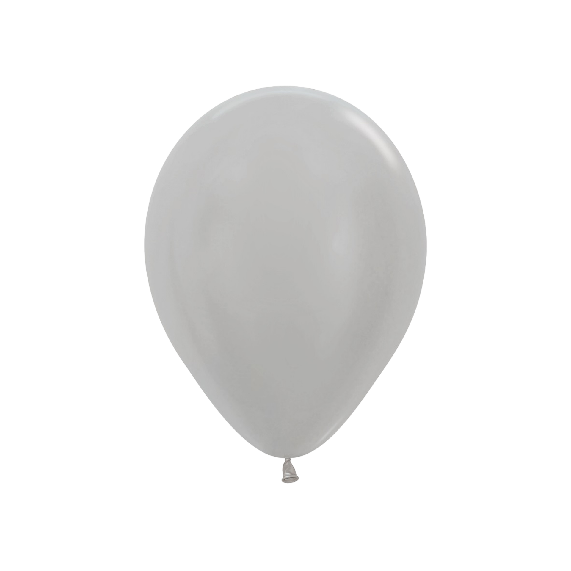 Bioloons® Luftballon 23cm Samt Silber