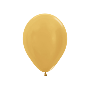 Bioloons® Luftballon 23cm Gold Metallic