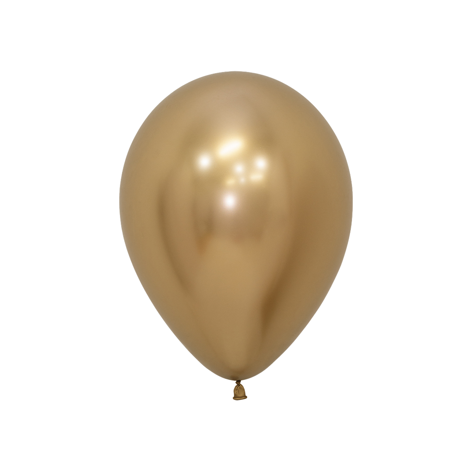 Bioloons® Luftballon 23cm Chromglanz Gold