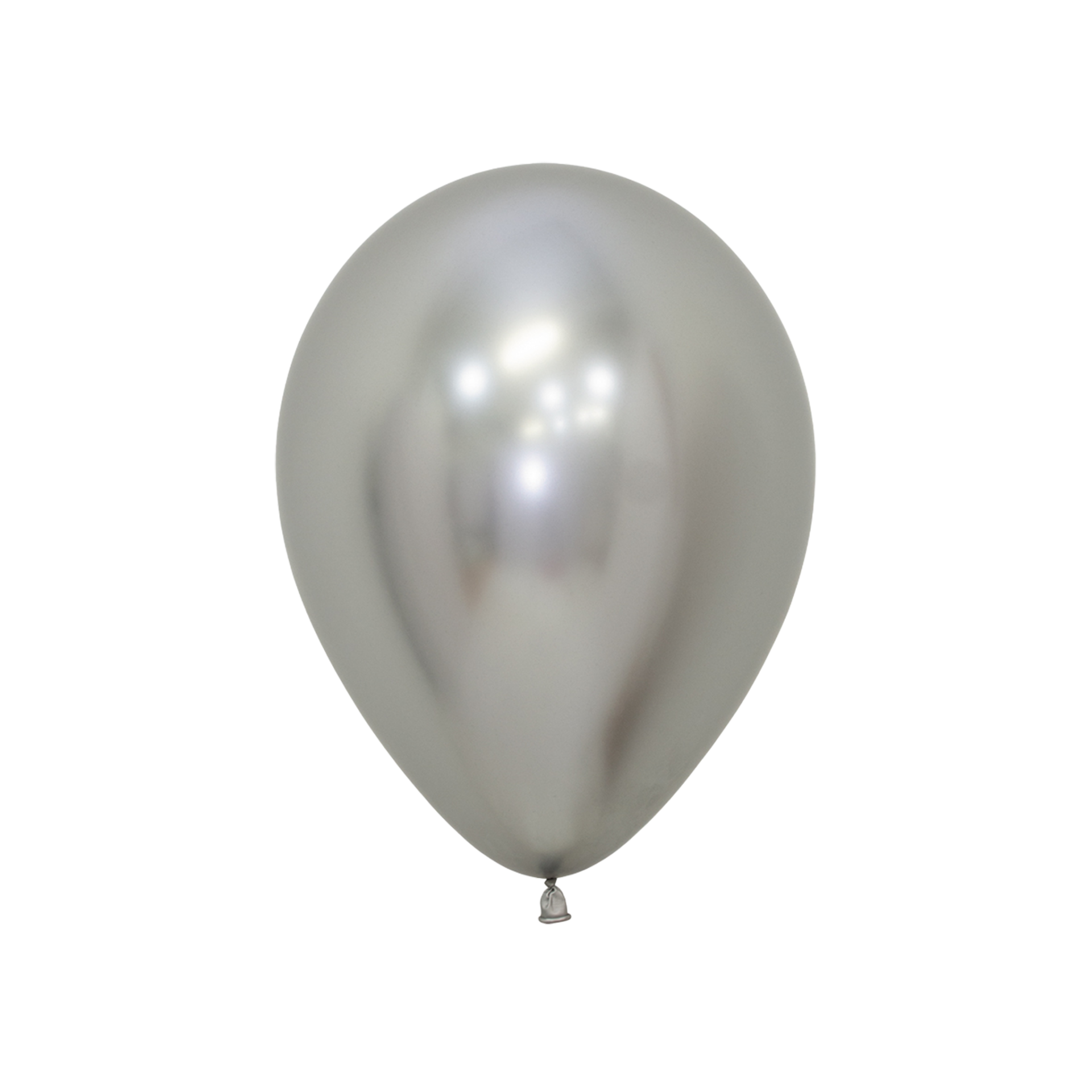 Bioloons® Luftballon 23cm Chromglanz Silber